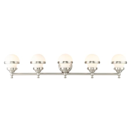 A large image of the Livex Lighting 5715 Brushed Nickel
