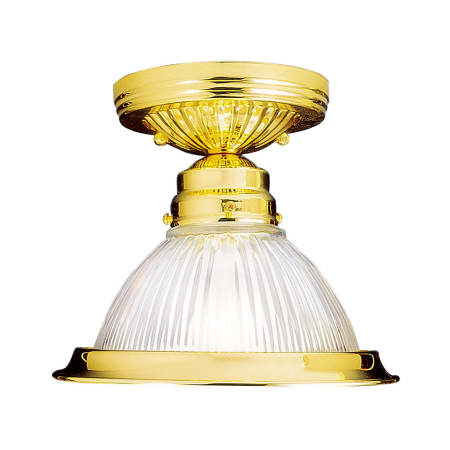 A large image of the Livex Lighting 6006 Polished Brass