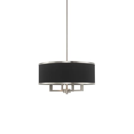 A large image of the Livex Lighting 60404 Brushed Nickel