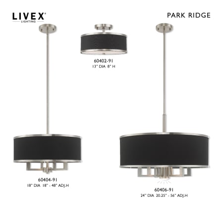 A large image of the Livex Lighting 60404 Livex Lighting-60404-Collection Image