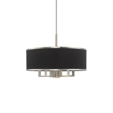 A large image of the Livex Lighting 60406 Brushed Nickel