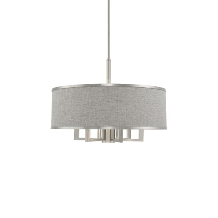 A large image of the Livex Lighting 60426 Brushed Nickel