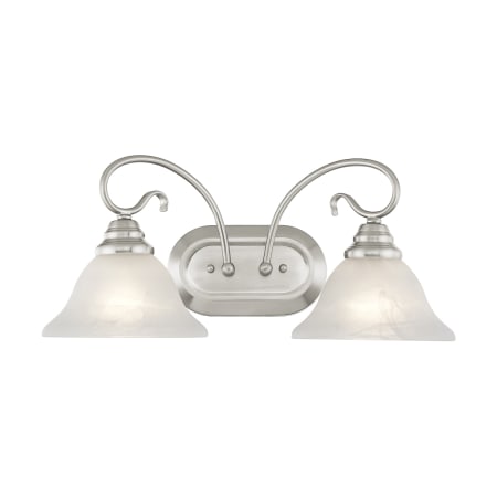 A large image of the Livex Lighting 6102 Brushed Nickel