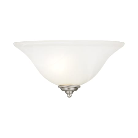 A large image of the Livex Lighting 6120 Brushed Nickel