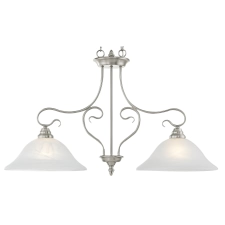 A large image of the Livex Lighting 6132 Brushed Nickel