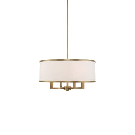 A large image of the Livex Lighting 62615 Antique Brass