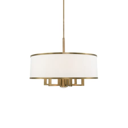 A large image of the Livex Lighting 62616 Antique Brass