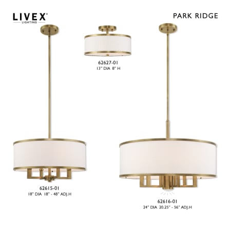 A large image of the Livex Lighting 62627 Livex Lighting-62627-Collection Image
