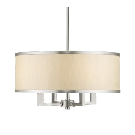 A large image of the Livex Lighting 6294 Brushed Nickel