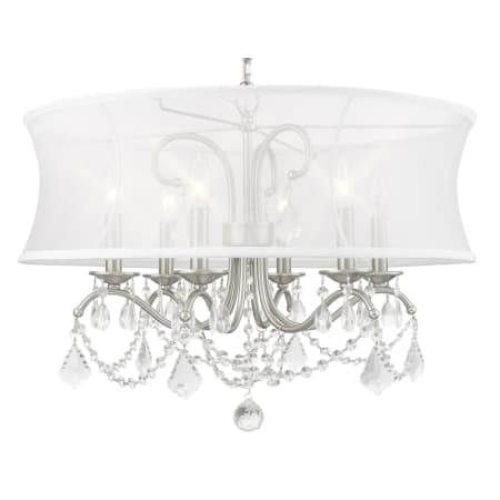 A large image of the Livex Lighting 6306 Brushed Nickel