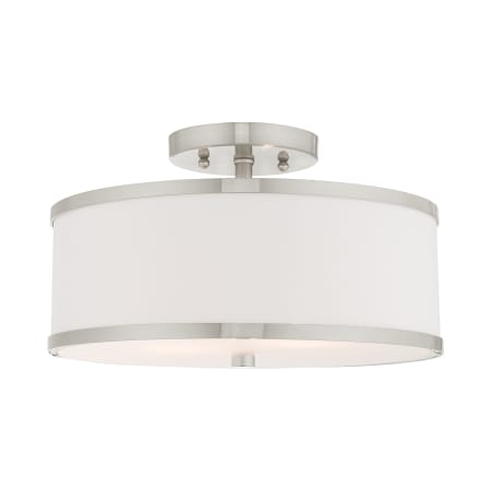 A large image of the Livex Lighting 6367 Brushed Nickel