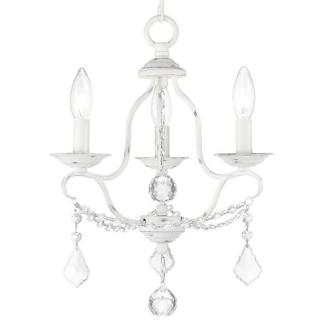 A large image of the Livex Lighting 6423 Antique White