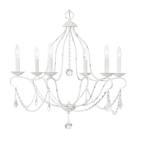 A large image of the Livex Lighting 6426 Antique White