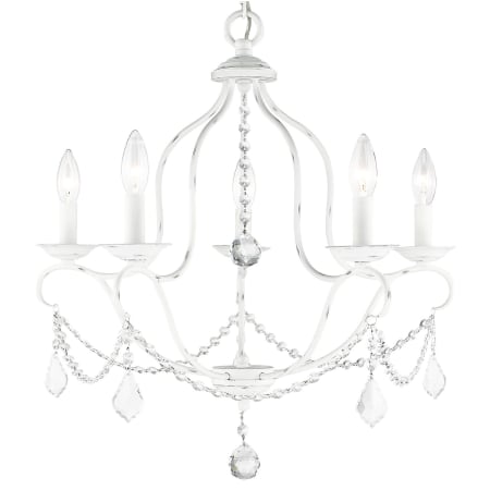 A large image of the Livex Lighting 6435 Antique White