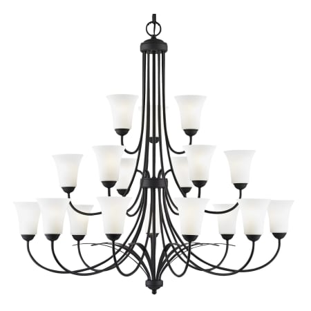 A large image of the Livex Lighting 6479 Black