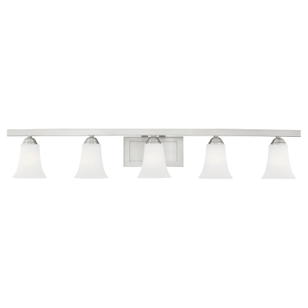 A large image of the Livex Lighting 6485 Brushed Nickel