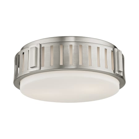 A large image of the Livex Lighting 65512 Brushed Nickel