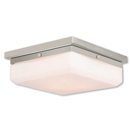 A large image of the Livex Lighting 65537 Polished Nickel