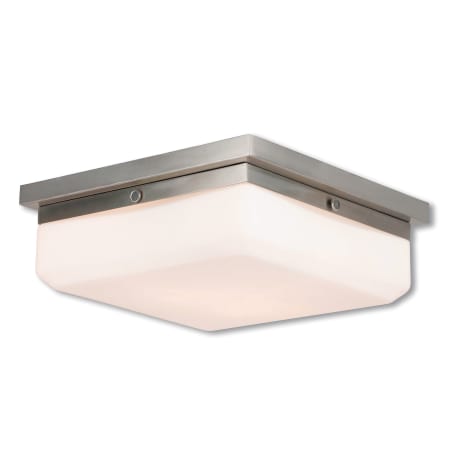 A large image of the Livex Lighting 65537 Brushed Nickel