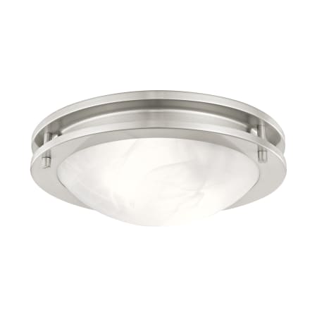 A large image of the Livex Lighting 7057 Brushed Nickel