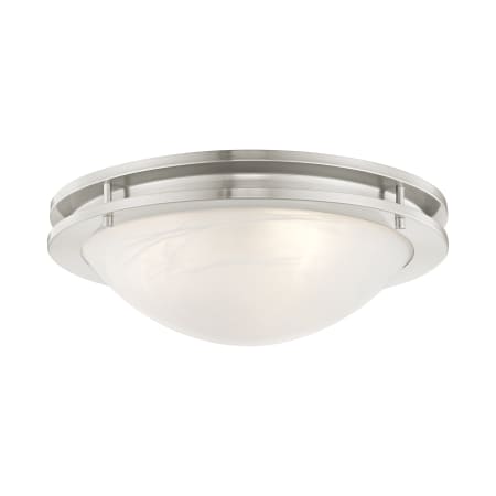 A large image of the Livex Lighting 7059 Brushed Nickel