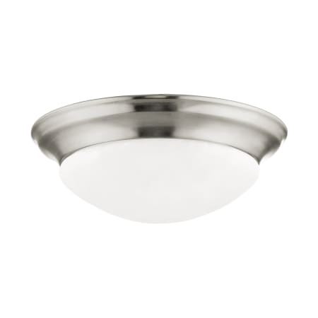 A large image of the Livex Lighting 7303 Brushed Nickel