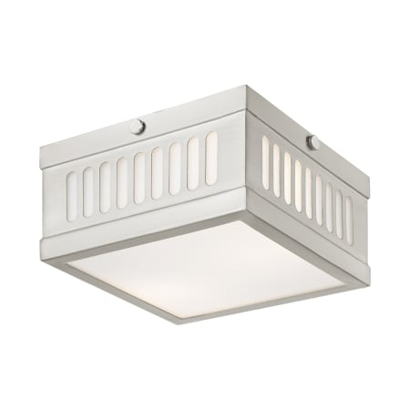 A large image of the Livex Lighting 73162 Brushed Nickel