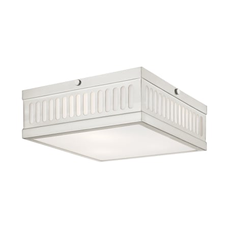 A large image of the Livex Lighting 73163 Brushed Nickel