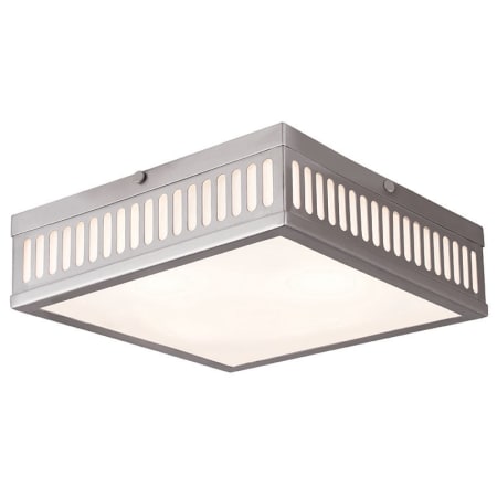 A large image of the Livex Lighting 73164 Brushed Nickel