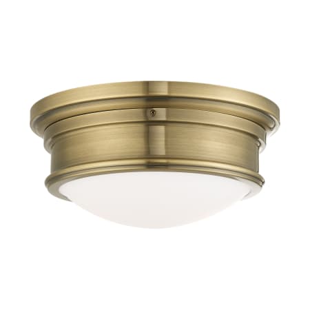 A large image of the Livex Lighting 7342 Antique Brass