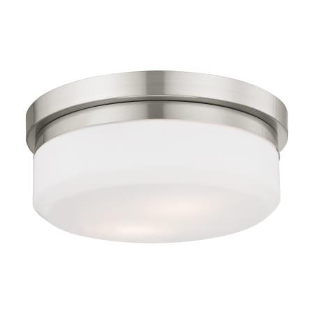 A large image of the Livex Lighting 7391 Brushed Nickel