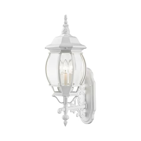 A large image of the Livex Lighting 7524 Textured White