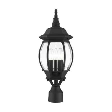 A large image of the Livex Lighting 7526 Textured Black