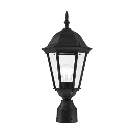 A large image of the Livex Lighting 7558 Textured Black