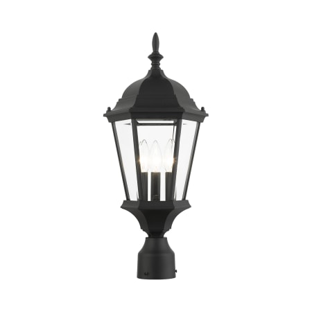 A large image of the Livex Lighting 7563 Textured Black