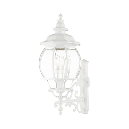 A large image of the Livex Lighting 7701 Textured White