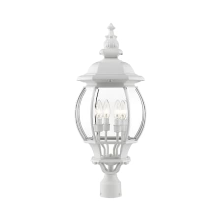 A large image of the Livex Lighting 7703 Textured White