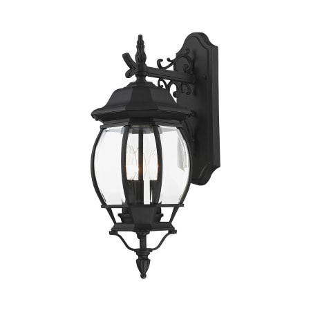 A large image of the Livex Lighting 7707 Textured Black