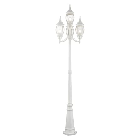 A large image of the Livex Lighting 7711 Textured White