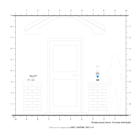 A large image of the Livex Lighting 78211 Alternate Image