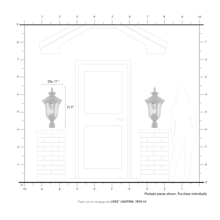 A large image of the Livex Lighting 7859 Alternate Image