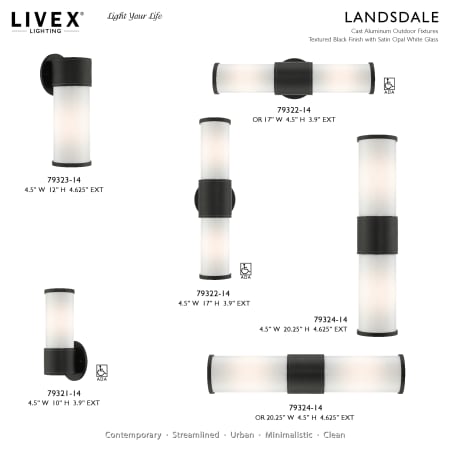 A large image of the Livex Lighting 79324 Alternate Image