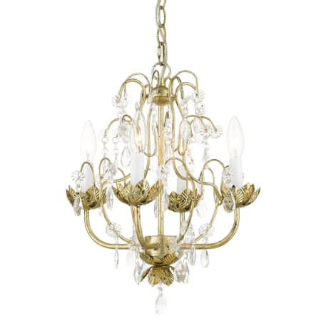 A large image of the Livex Lighting 8193 Winter Gold