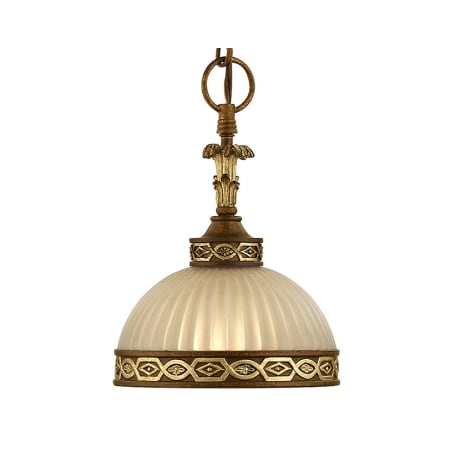 A large image of the Livex Lighting 8520 Palacial Bronze with Gilded Accents