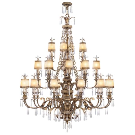 A large image of the Livex Lighting 8910-65 Vintage Gold Leaf
