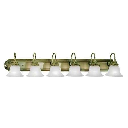 A large image of the Livex Lighting 1006 Antique Brass