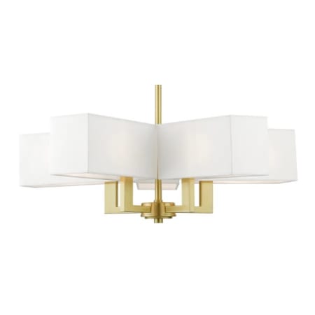 A large image of the Livex Lighting 42675 Satin Brass