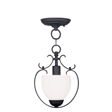 A large image of the Livex Lighting 4760 Black