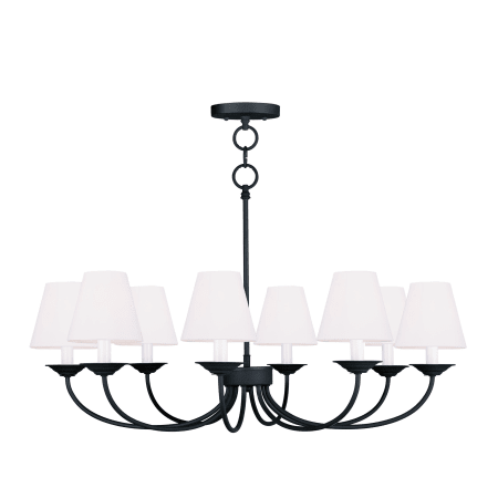 A large image of the Livex Lighting 5278 Black
