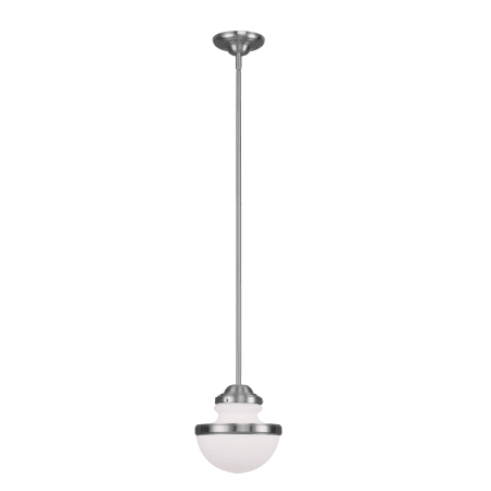 A large image of the Livex Lighting 5724 Brushed Nickel